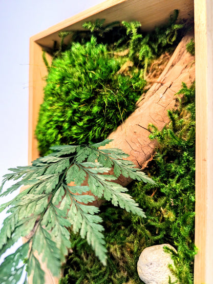 Botanical Frame: Wood